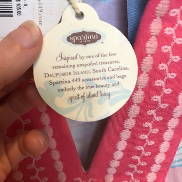 Spartina 449 Flamingo Floral Tunic Dress S - Picture 4 of 8